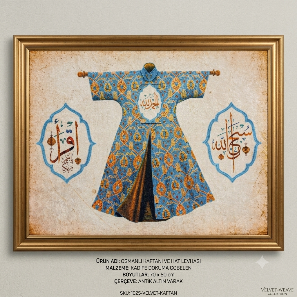 Mevlana Desenli İslami Tablo